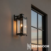 Yolvira Buitenmuurlamp Sconce - Veelzijdige Metalen Lantaarn