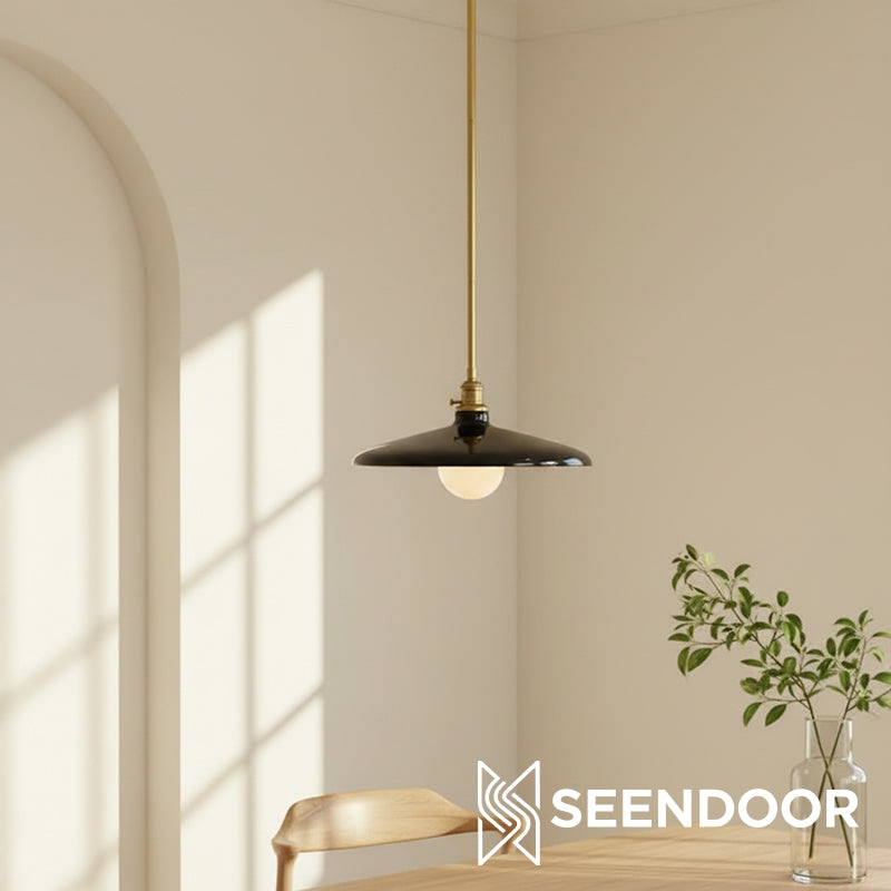 Forvara metalen paal hanglamp - boerderijstijl verstelbare eilandverlichting