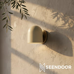 Load image into Gallery viewer, Metio Dome Shade Sconce Classic Wall Light for Bedroom Lighting