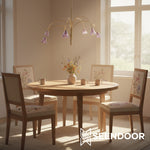 Load image into Gallery viewer, Bellina Sculptural Flower Chandelier for Bedroom and Entryway