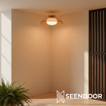 Load image into Gallery viewer, Elorina Dome Shade Contemporary Ceiling Light for Kitchen &amp; Bathroom
