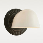 Afbeelding laden in galerijweergave, Thaise Mid-Century Moderne Art Deco glazen wandkandelaar