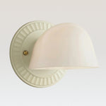 Afbeelding laden in galerijweergave, Thaise Mid-Century Moderne Art Deco glazen wandkandelaar