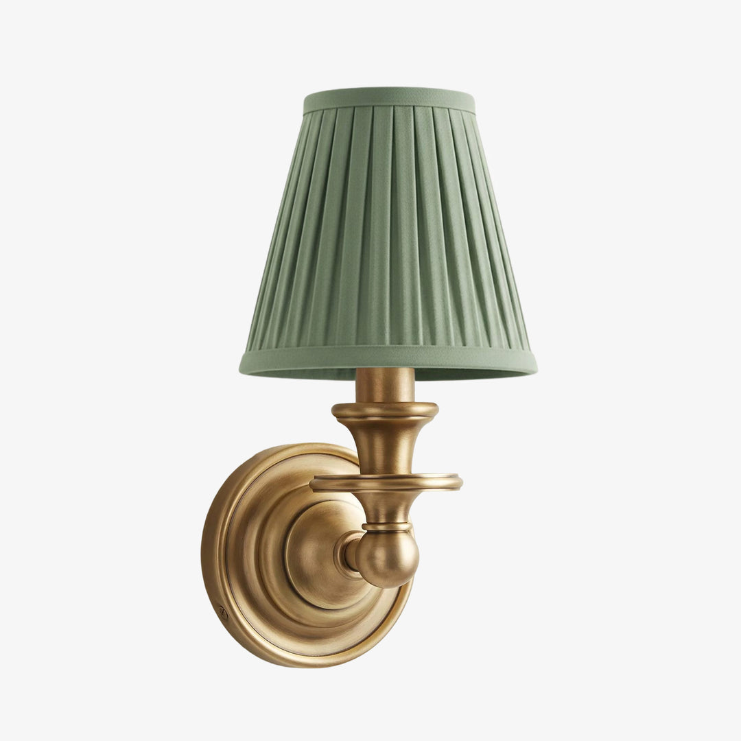 Kalvora Geometric Fabric Wall Lamp for Living Room & Entryway
