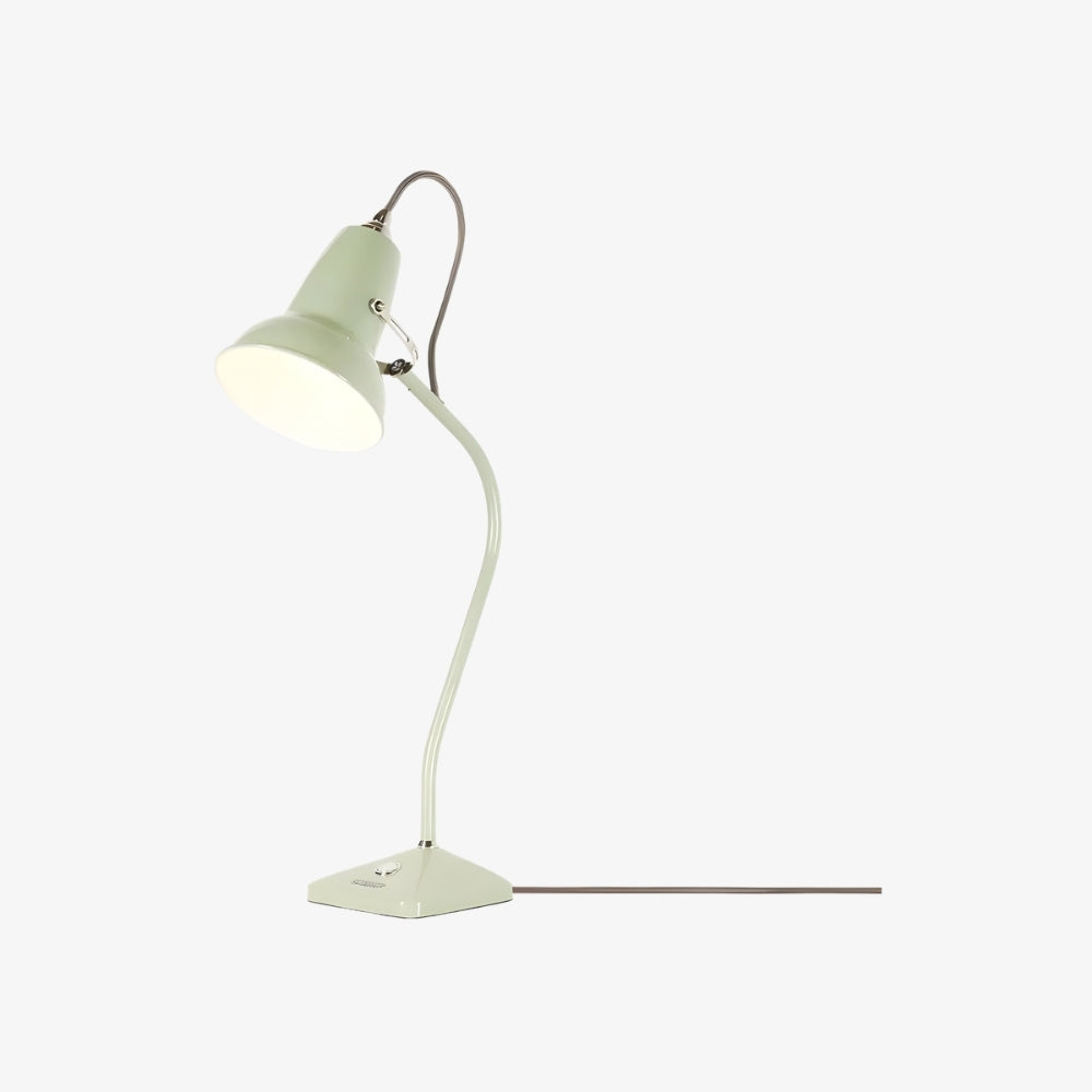 Mini lampe de table Modryx – Base pyramide design classique patrimonial pour la maison