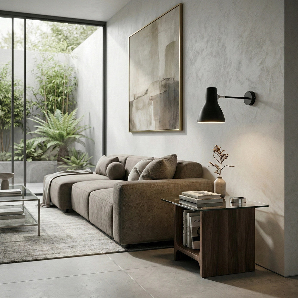 Modryx Verstelbare Wandlamp – Moderne Minimalistische Aluminium Lamp voor Woonruimtes