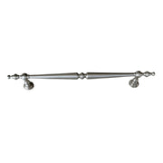 French Light Luxury Aluminum Alloy Cabinet Pulls Brushed Nickel 3-3/4