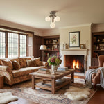 Load image into Gallery viewer, Glorica Glass Flush Mount Light - Globe Ceiling Fixture Modern
