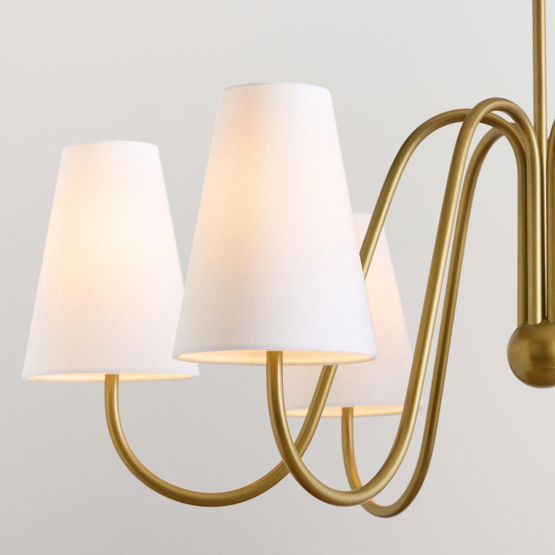 Serena Vintage Metal Chandelier - Multi-Arm Chandelier for Home Interior