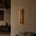 Załaduj obraz do przeglądarki galerii, wood brown wall light scene