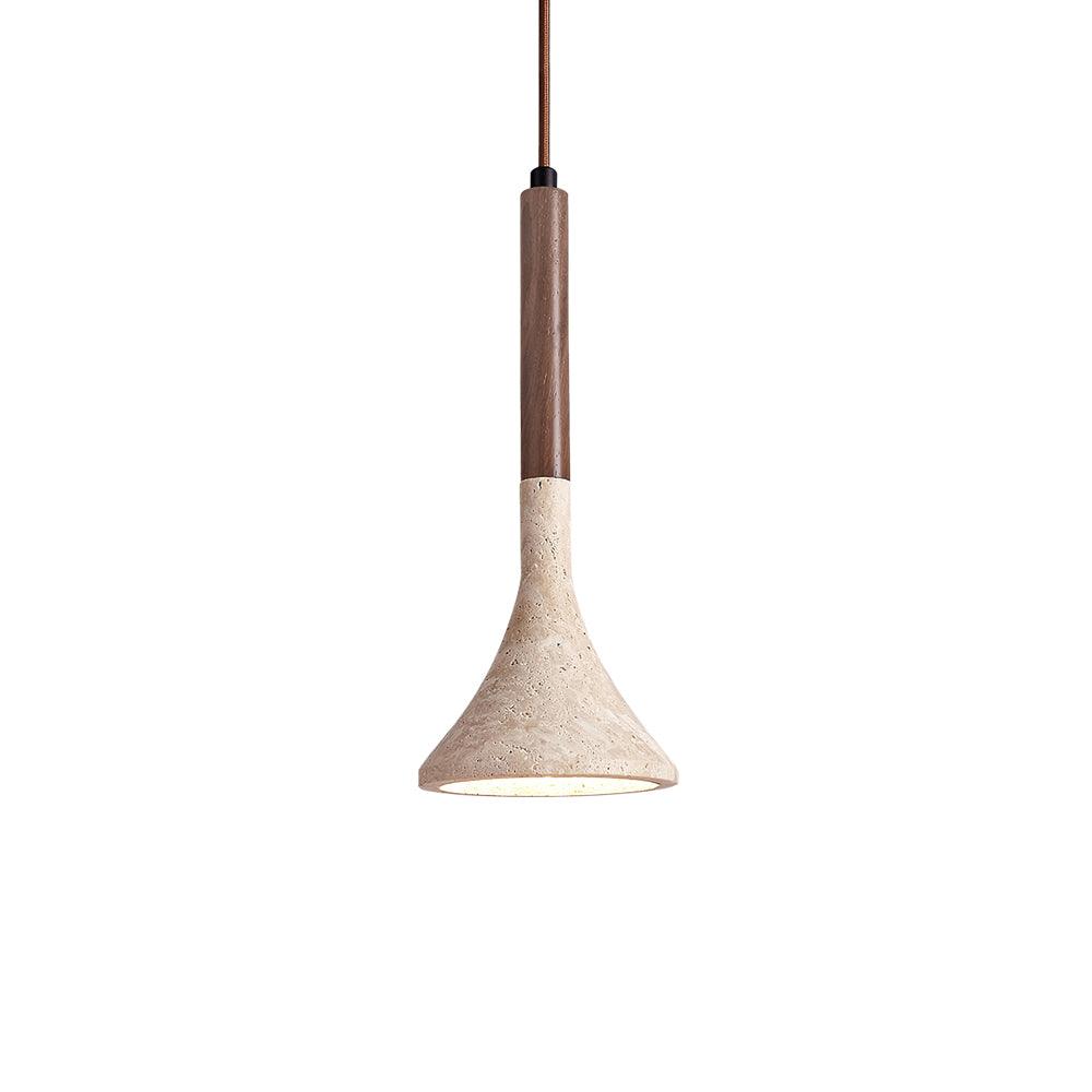 Aplomb Japandi travertijn hanglamp
