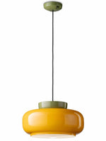Load image into Gallery viewer, Fiesta Colorful Bowl Shaped Nordic Ceramic Pendant Lamp
