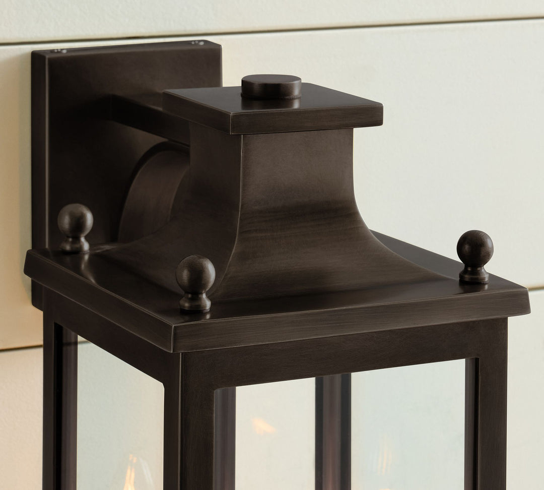 Yolvira Outdoor Wall Light Sconce - Versatile Metal Lantern