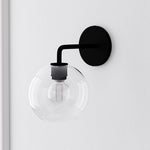 Load image into Gallery viewer, Selvion Artistic Globe Sconce Light - Handcrafted Glass Sculptural Wall Fixture
