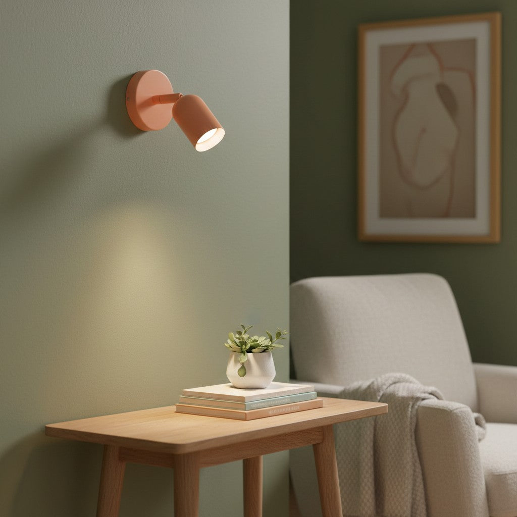 Bauvera Bauhaus-Geïnspireerde Wandlamp – Strakke Lijnen Bedlamp voor Interieur N53