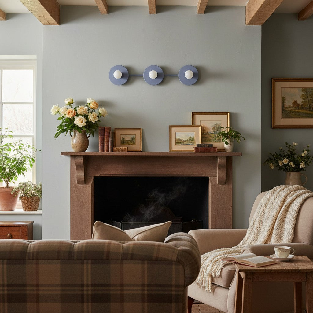 Radiro Globe Triple Sphere Modern Vanity Light for Bathroom