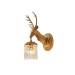 Bild in die Galerieansicht laden, Antler Kristall Wandleuchte