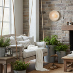 Cargar imagen en el visor de la galería, Lámpara de Pared Cerámica Floral Nórdica Glova – Lámpara Escultural de Pared para Dormitorio, Pasillo, Sala de Estar