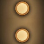 Carica l'immagine nella visualizzazione Galleria, Lampada da parete LED minimalista in legno naturale nordico