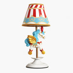 Cargar imagen en el visor de la Galería, Circus carousel unicorn table lamp on white background