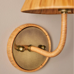 Charger l'image dans la visionneuse de la galerie, Welanery Lampe Murale Rustique Aspect Tissé Texturé - Éclairage d'Accent pour Salon