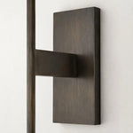 Bild in die Galerieansicht laden, Matte black brass wall plate detail