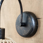 Cargar imagen en el visor de la Galería, Aplique de pared de ratán tejido estilo wabi-sabi