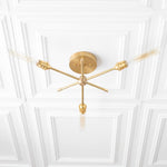 Load image into Gallery viewer, Mobilux Line Industrial Chandelier - Modern Ceiling Light Fixture for Home
