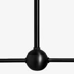 Załaduj obraz do przeglądarki galerii, Ruffmeto Żyrandol z Metalową Ramą i Falowanym Abażurem do Jadalni, Przedpokoju i Salonu