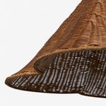 Bild in der Galerieansicht laden, Wickara Natürliche Rattan Geflochtene Pendelleuchte – Boho-Chic Hängelampe für Wohn- und Esszimmer