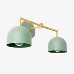 Load image into Gallery viewer, Metio Dome Farmhouse Vanity Wall Light Colorful Metal Sconce
