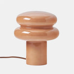 Load image into Gallery viewer, Opal Art Deco Milky White Glass Table Lamp for Bedroom &amp; Living room
