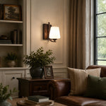 Cargar imagen en el visor de la Galería, Wall sconce near window and side table