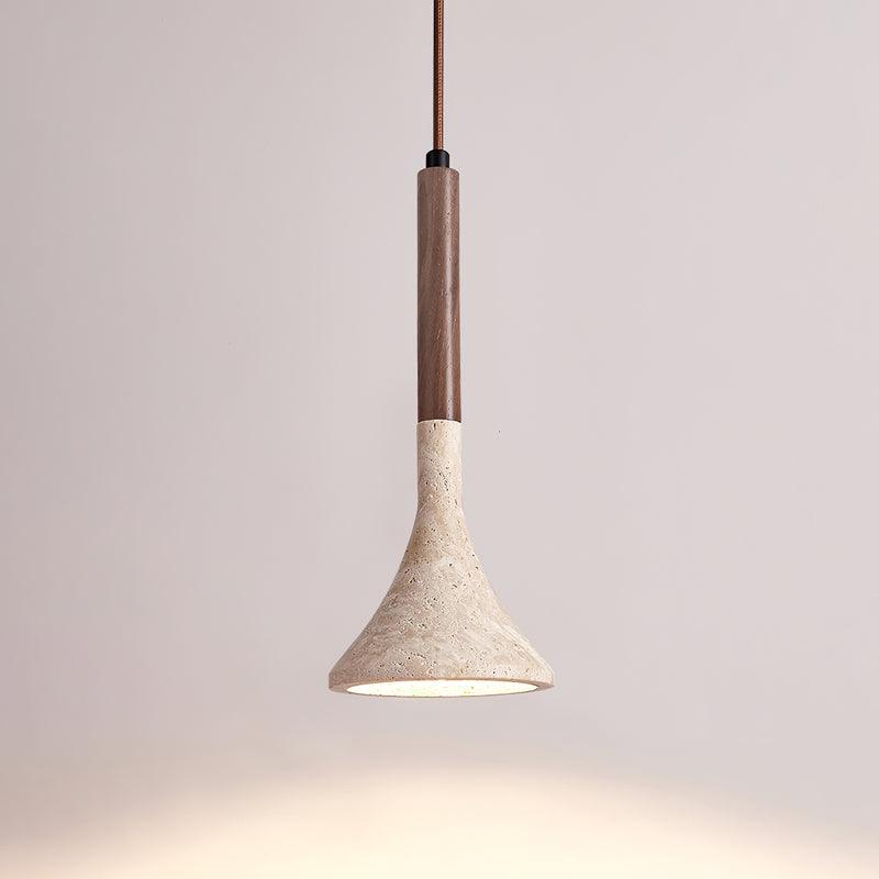 Aplomb Japandi travertijn hanglamp