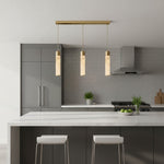 Afbeelding laden in galerijweergave, Solaryx minimalistische cilindervormige hanglamp - Moderne stijl lamp voor keuken of eetkamer