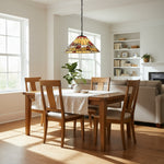 Charger l’image dans la visionneuse de la galerie, Suspension papillon TF – Lampe suspendue en vitrail pour salle à manger, couloir et salon