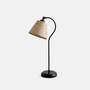 Woven Geometric Shade Table Lamp