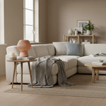 Afbeelding laden in galerijweergave, Nera Geribbelde Glazen Tafellamp Retro – Modern Ontwerp Gloed Nachtkastje Accent