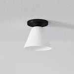 Load image into Gallery viewer, Conica Cone Flush Mount – Glass Ceiling Light for Modern Spaces
