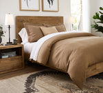 Load image into Gallery viewer, Rowan Modern Iron Table Lamp - Industrial Farmhouse Linen Bedside Reading Light
