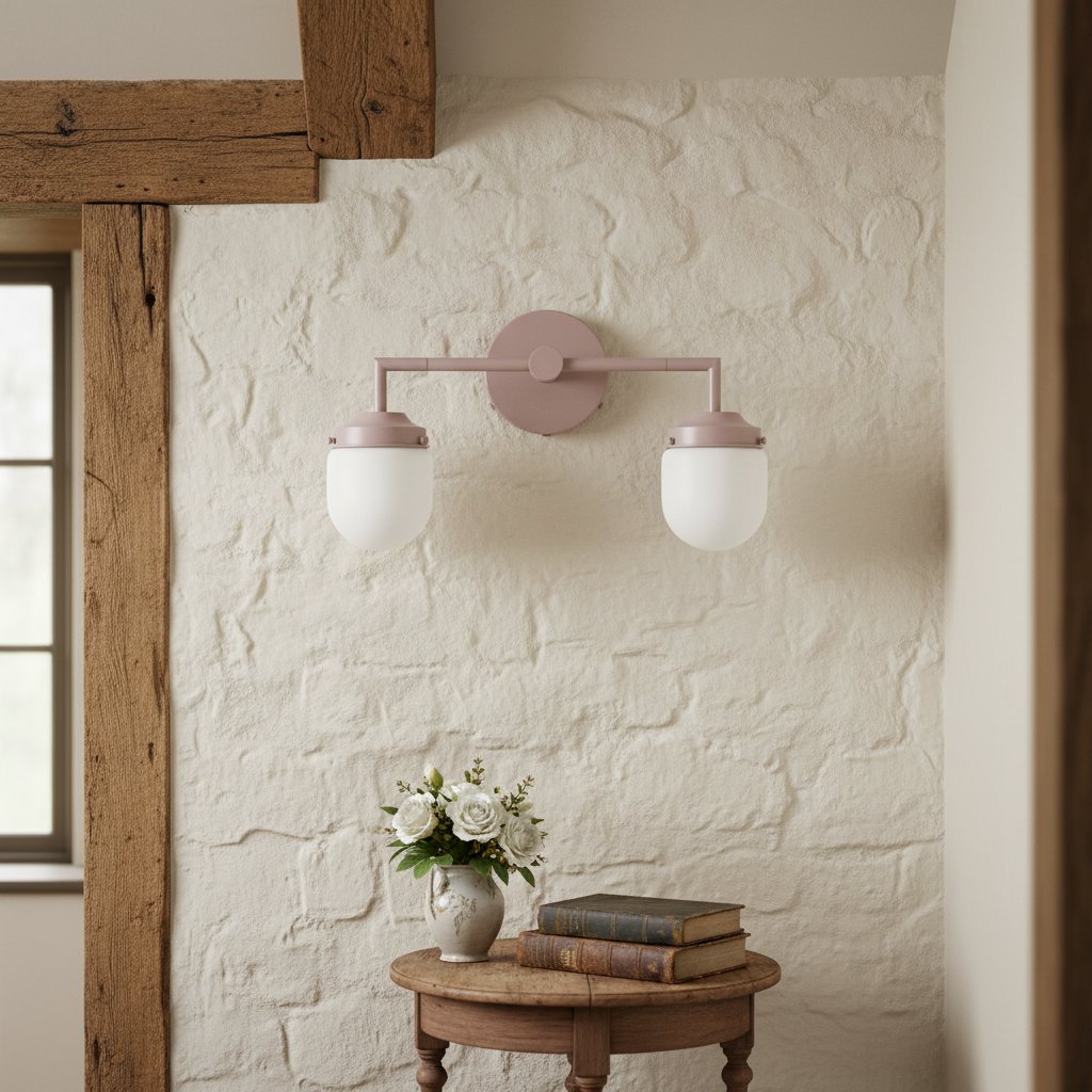 Opalume Globe Shade Modern Vanity Light for Bathroom & Dressing Room