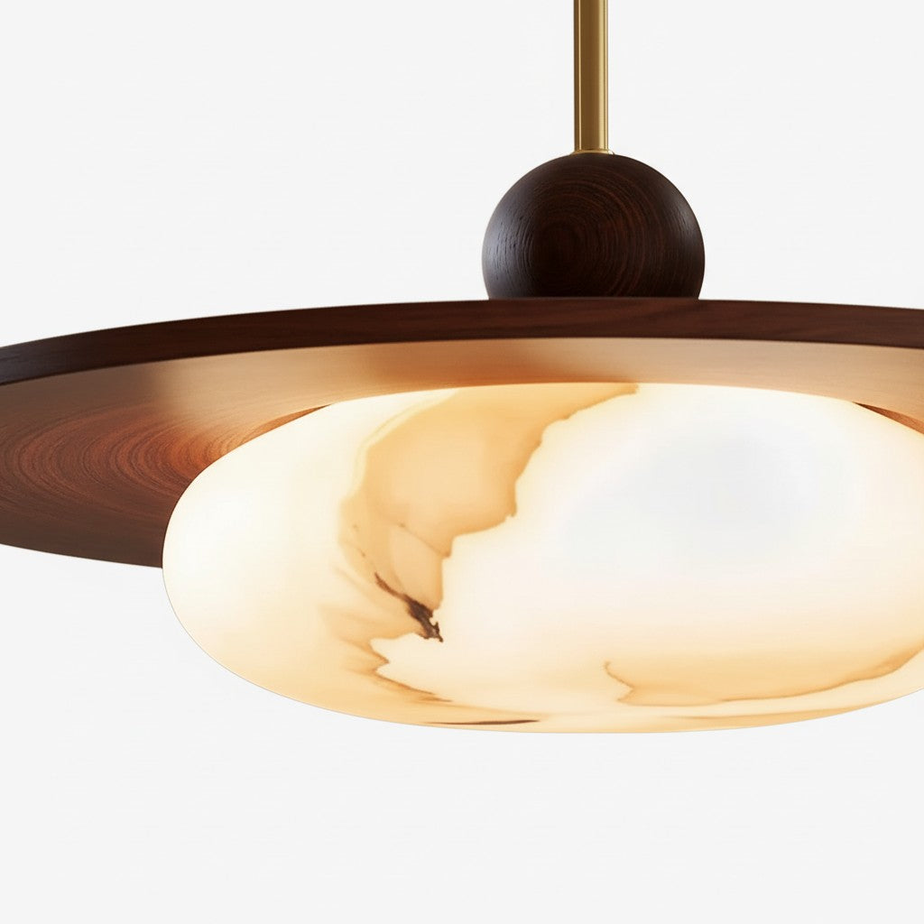 Alvara Modern Swing Arm Pendant Light – Adjustable Minimalist Accent for Desk and Living Room
