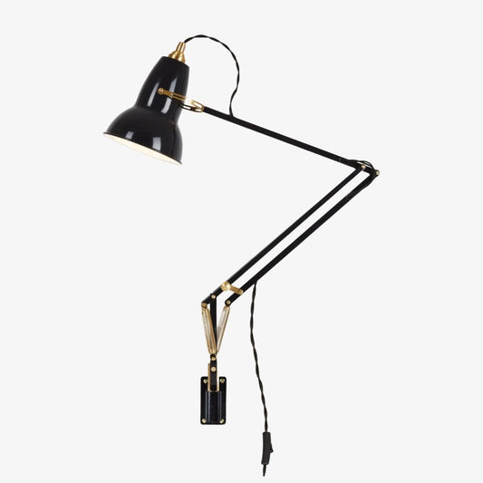 Modryx Verstellbare Moderne Wandleuchte mit Halterung Schlanker Aluminium-Schirm für Wohnbereich