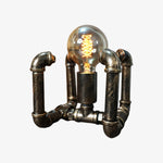 Cargar imagen en el visor de la Galería, Richie retro industrial pipe table lamp