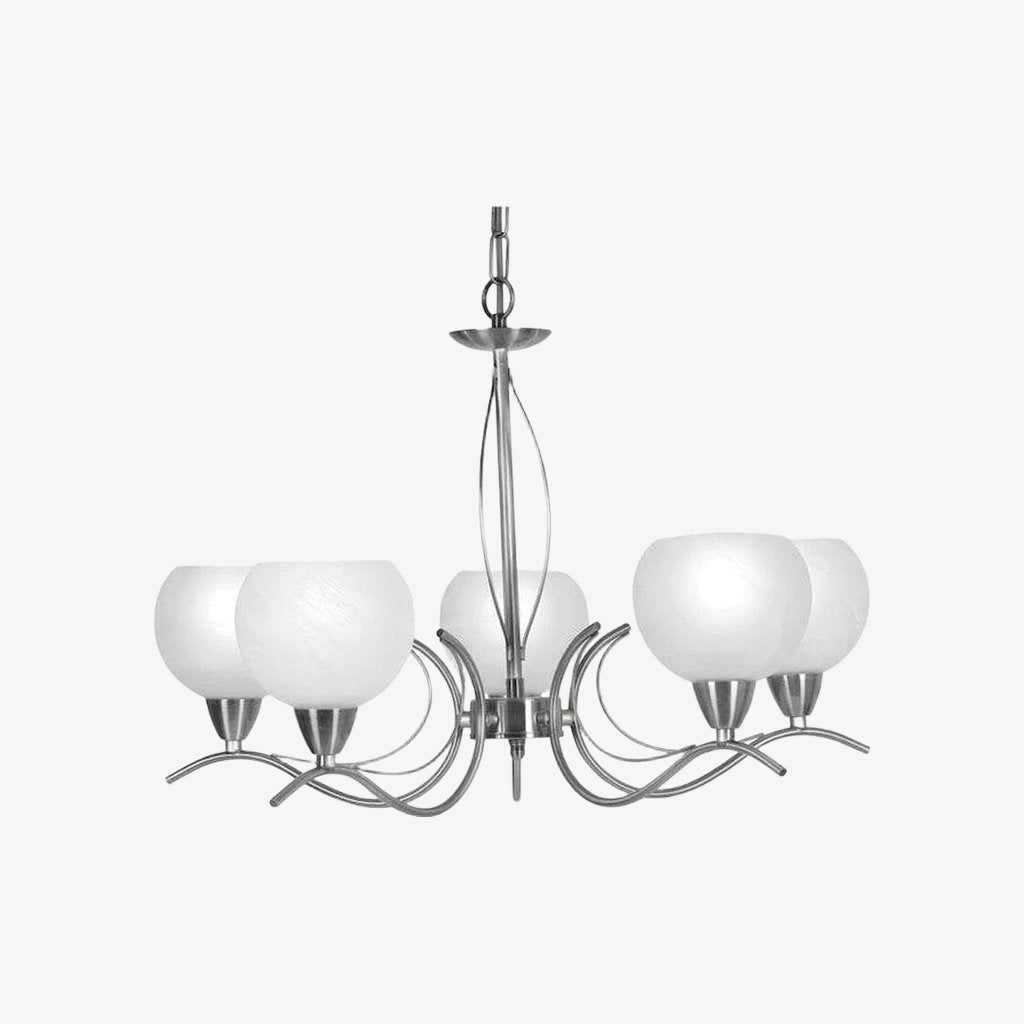 Armicora Mehrfachleuchten Antiker Kronleuchter – Elegantes Metallfinish für Esszimmer oder Wohnbereiche