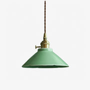 Plum Green Ceramic Pendant Light