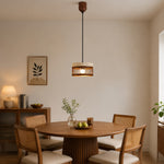 Cargar imagen en el visor de la Galería, Vintage Travertine Metal Pendant Lamp for Dining Room