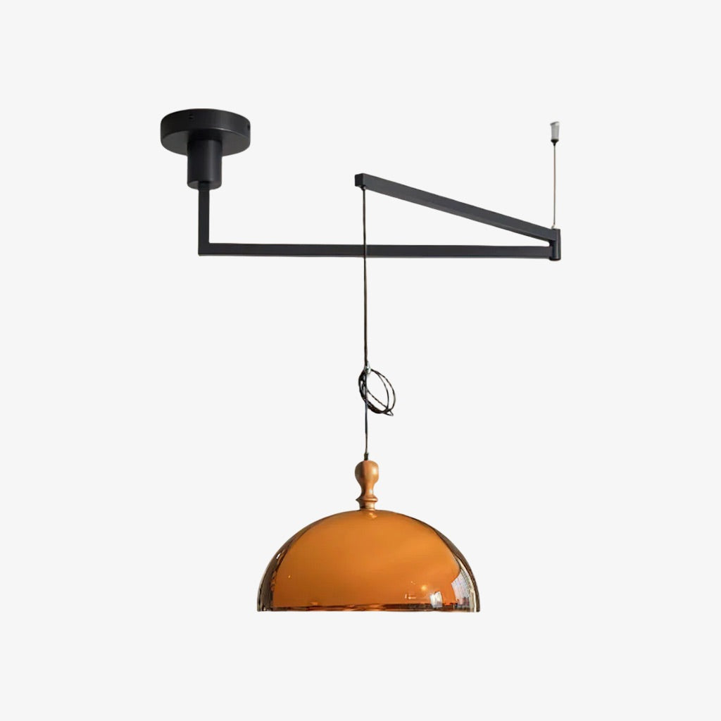 Afterglow Sunset Mittelalterliche Pendelleuchte - Französische Acryl-Pendelleuchte für Esszimmer und Foyer