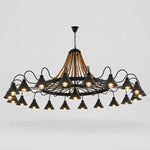 Cargar imagen en el visor de la Galería, Rustic farmhouse rope chandelier