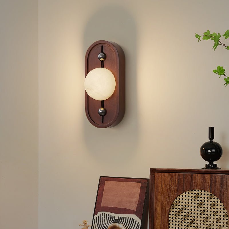 Applique murale Bezel en albâtre